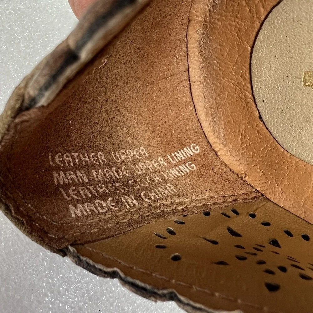 Women's Earthies Bindi Biscuit Ballet Flats Shoes  Sz 9 Comfort Laser Cut‎